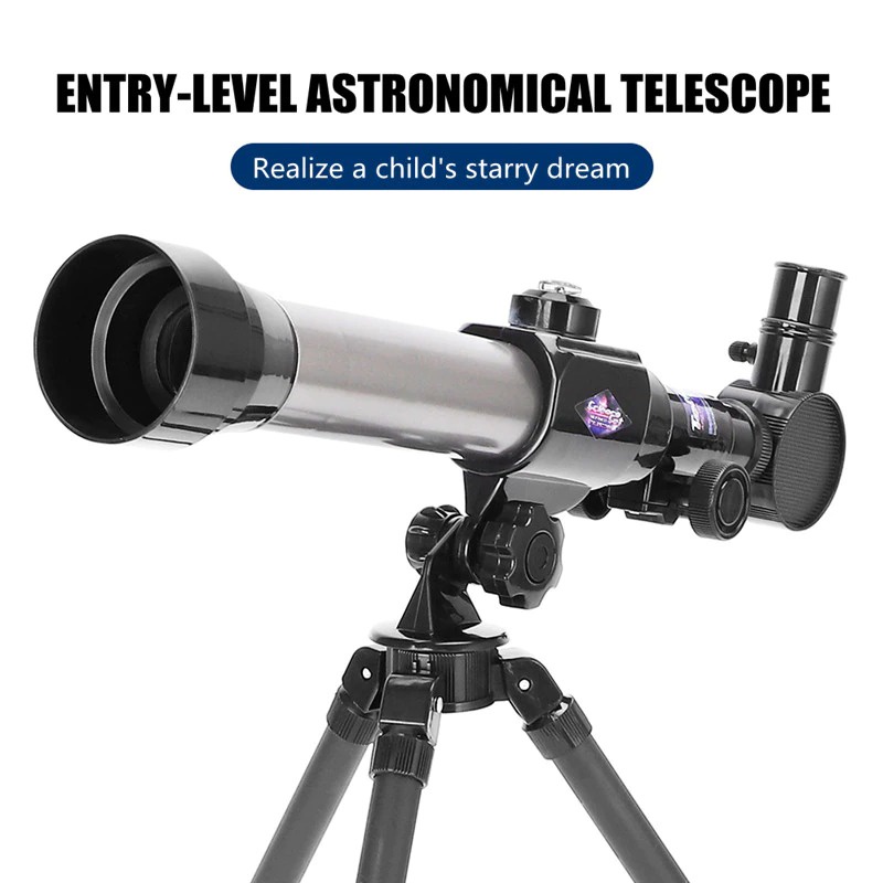 Teropong Bintang Bulan Astronomical / Teropong Tripod Alumnium Astronomical Telescope F70060