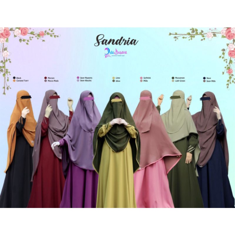 Set gamis Sandria by duta busana