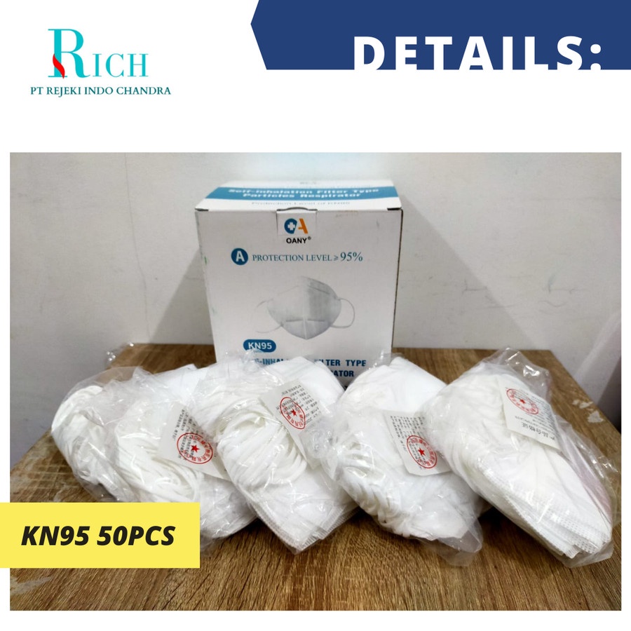 MASKER MEDIS 3PLY Masker KN95 Disposable Mask 3 Ply Earloop Masker Anak DuckBill 1 Pack isi 50 pcs