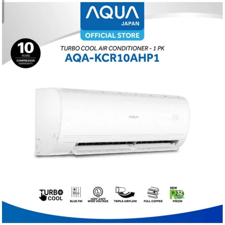 AC 1PK Aqua AQA KCR10AHP1