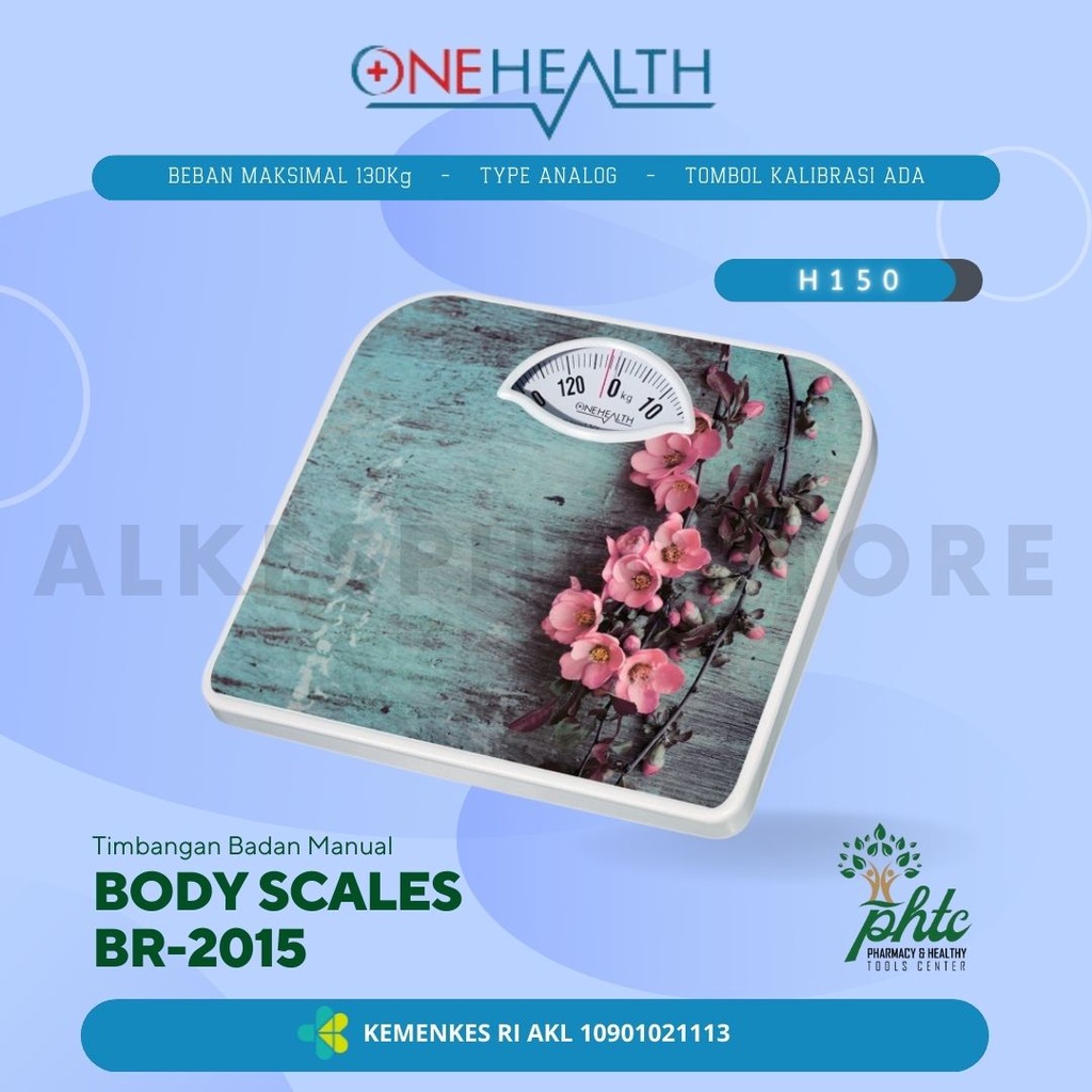 ONEHEALTH Timbangan Badan Manual BR2015