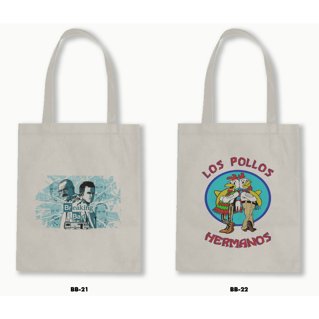 TOTE BAG BLACU - BREAKING BAD 02