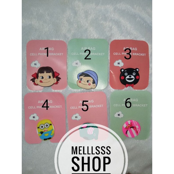 POP SOCKET HANDPHONE KARAKTER LUCU