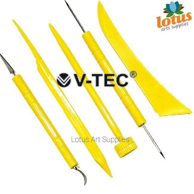

V-Tec Clay Knife Alat Ukir Cukil - Pottery Sculpting Art Clay Tool