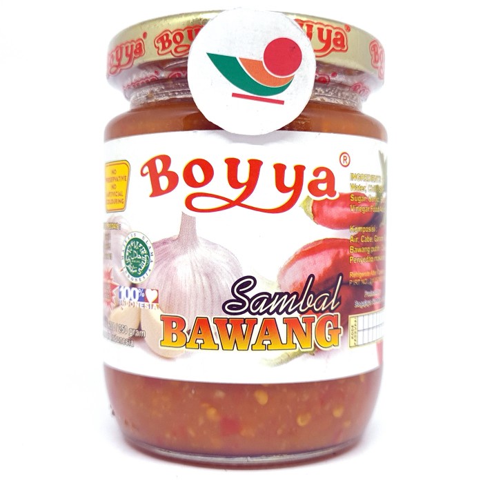 Jual BOYYA SAMBAL BAWANG 250gr | BOYA BOGA JAYA BOGAJAYA SAMBEL ASLI ...