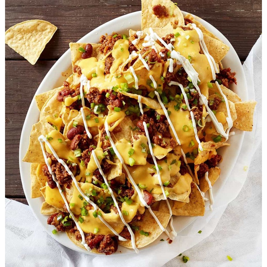 Yellow Corn Tortilla (Kulit Nachos) 15cm (20 pc) 500 gr Vegan, GF