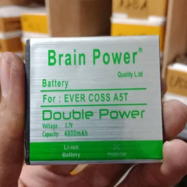 Baterai batre Evercoss A5T double power