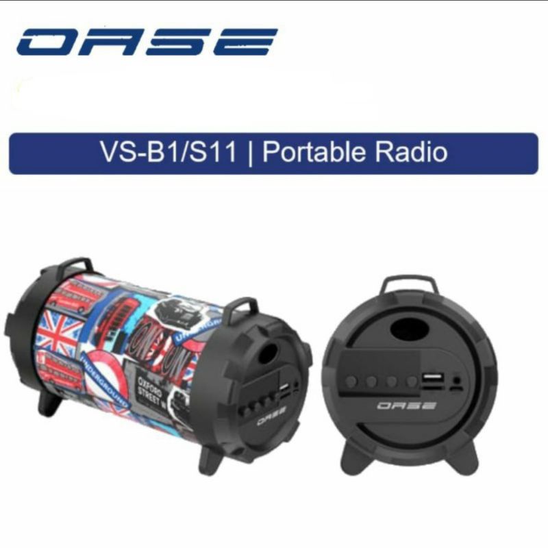 Speaker OASE S11 VS-B1 Bluetooth 5.0 Original 100%