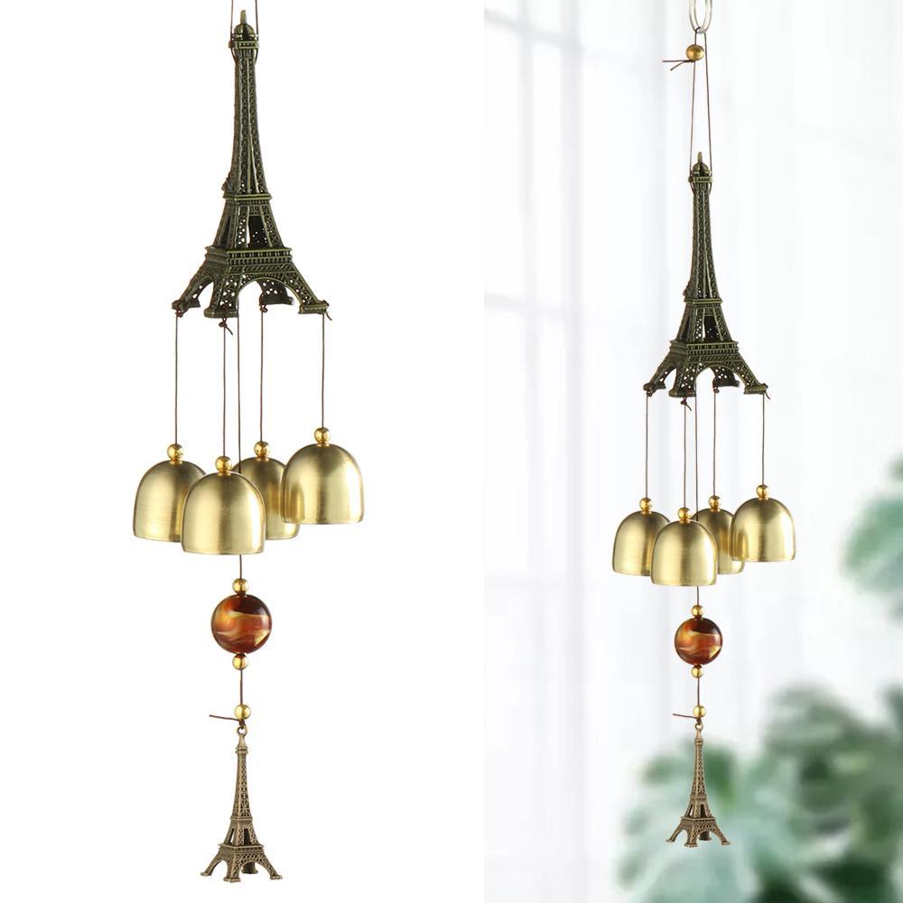 Top Retro Metal Wind Chime Outdoor Taman Halaman Balkon Jendela Dekorasi Rumah Pesona Keberuntungan