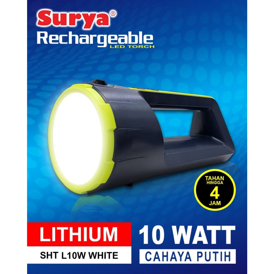 Senter lampu LED Surya SHT L10W 10 WATT