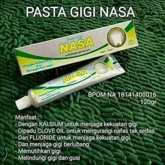 PASTA GIGI NASA, PASTA GIGI PEMUTIH GIGI ALAMI, PASTA GIGI MURAH,PASTA GIGI PRMBERSIH KARANG GIIGI