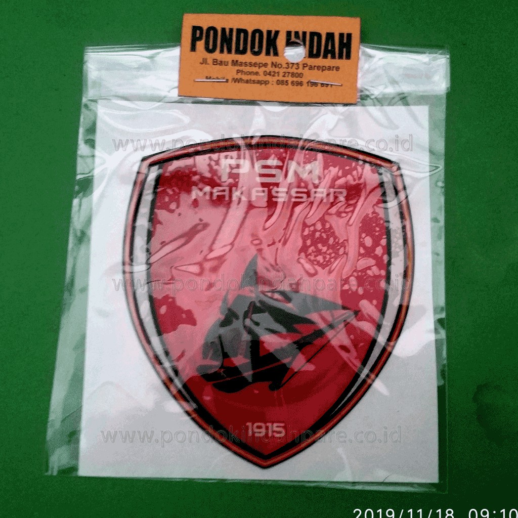 

Stiker Timbul (resin) Logo PSM