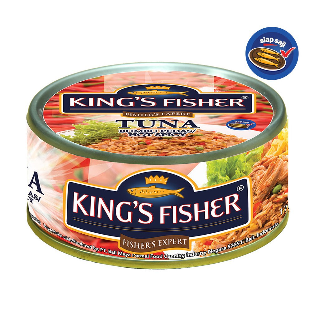 

King's Fisher TUNA HOT SPICY 170gr