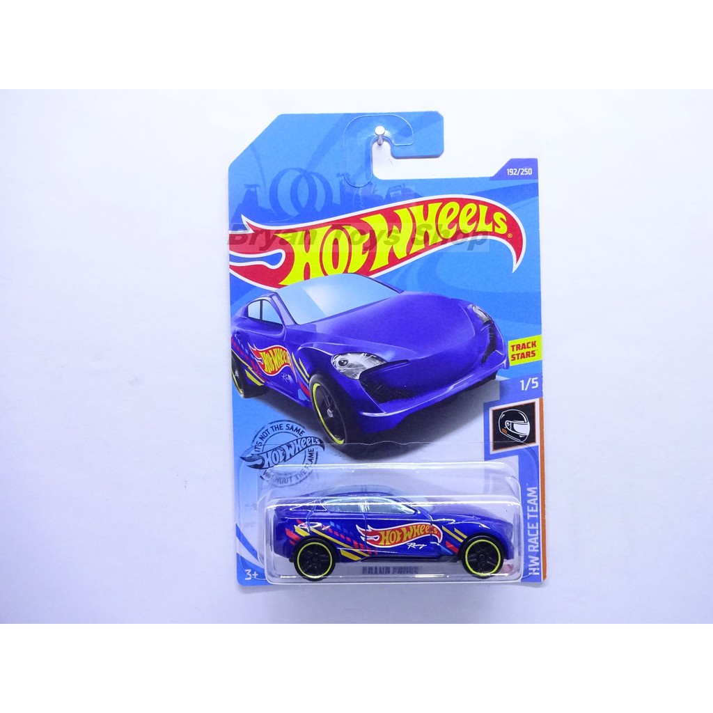 Hot Wheels Grand Cross Biru Tampo HW Mobil balap