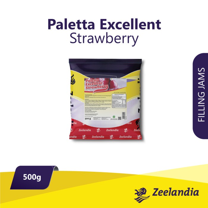 

Ds2011Z Zeelandia Paletta Excellent Strawberry 500 Gr Xz20X1Z11