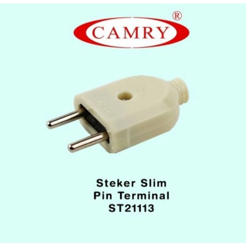 steker slim/steker colokan gepeng terminal