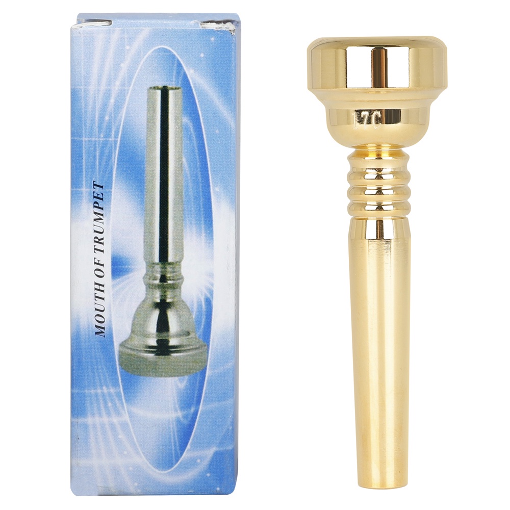 Mouthpiece Terompet Profesional Bahan Kuningan Ukuran 17C