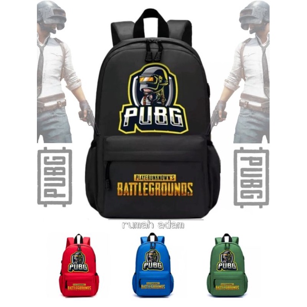 TAS RANSEL PUBG-TAS SEKOLAH PUBG-TAS MURAH-BACK PACK ANAK MURAH