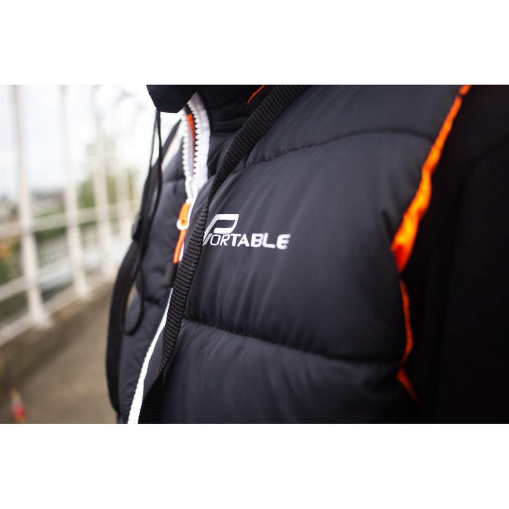 Jaket Rompi Motor Vest Riding Original PORTABLE Anti Air dan Anti Angin-4