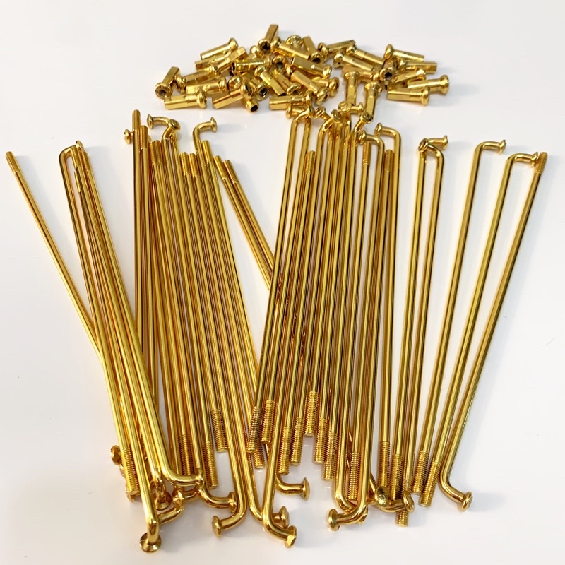 JARI JARI RUJI WARNA GOLD VELG RING 14 17 SATRIA FU - VIXION - JUPITER MX - VEGA - SUPRA - GRAND - M