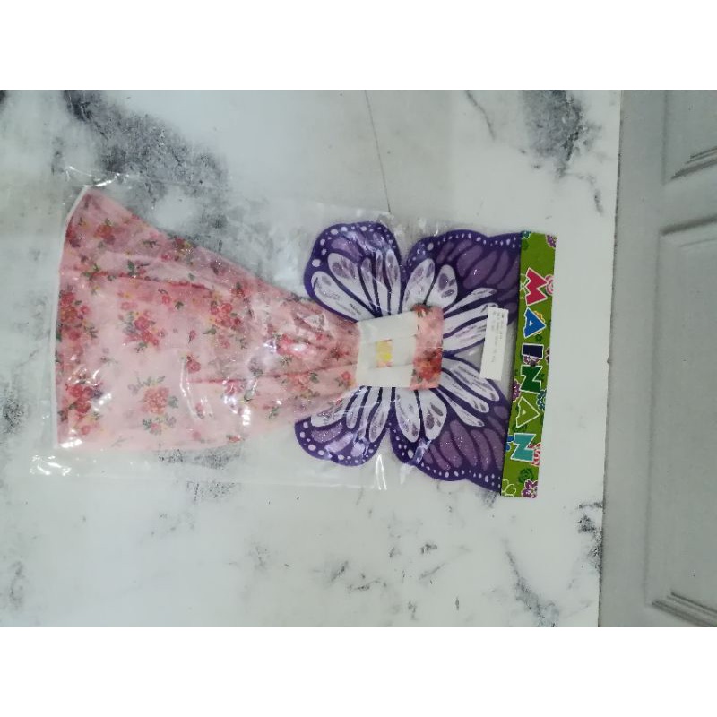 baju barbie sayap/mainan anak anak baju barbie murah