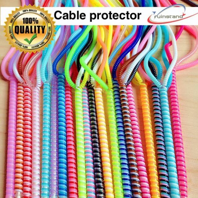 PELINDUNG KABEL 2 WARNA T44/ PELILIT KABEL SPIRAL/ CORD PROTECTOR