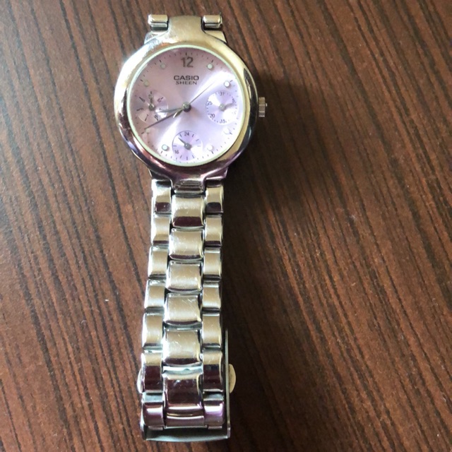 Casio sheen pink original preloved