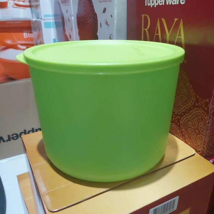 toples hijau tupperware