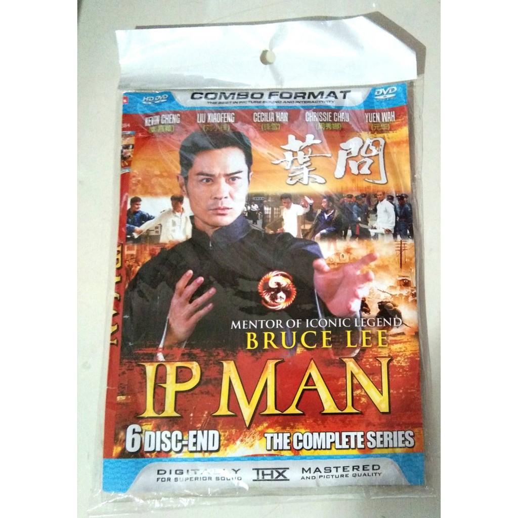 DVD mentor of iconic legend BRUCE LEE IP MAN 6 dvd tamat