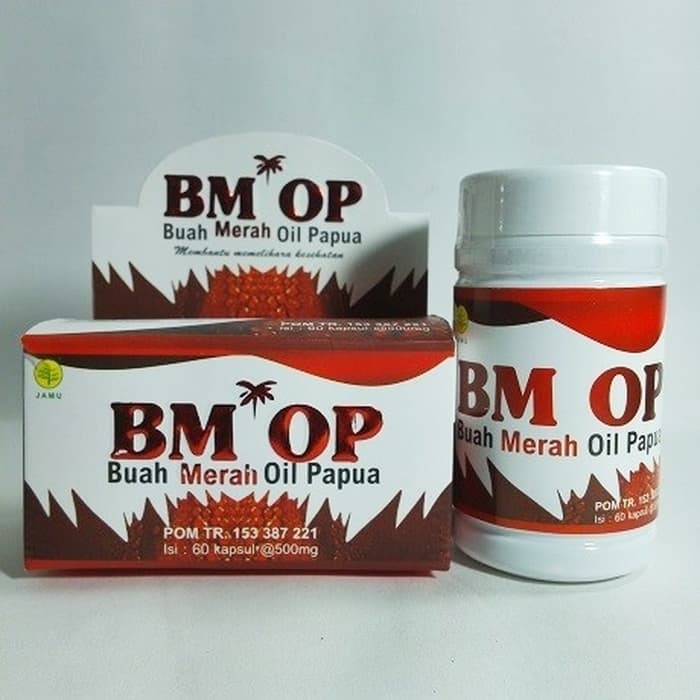 Buah Merah Oil Papua ( BMOP ) isi 60 kapsul | Kapsul Buah Merah Papua PROMO