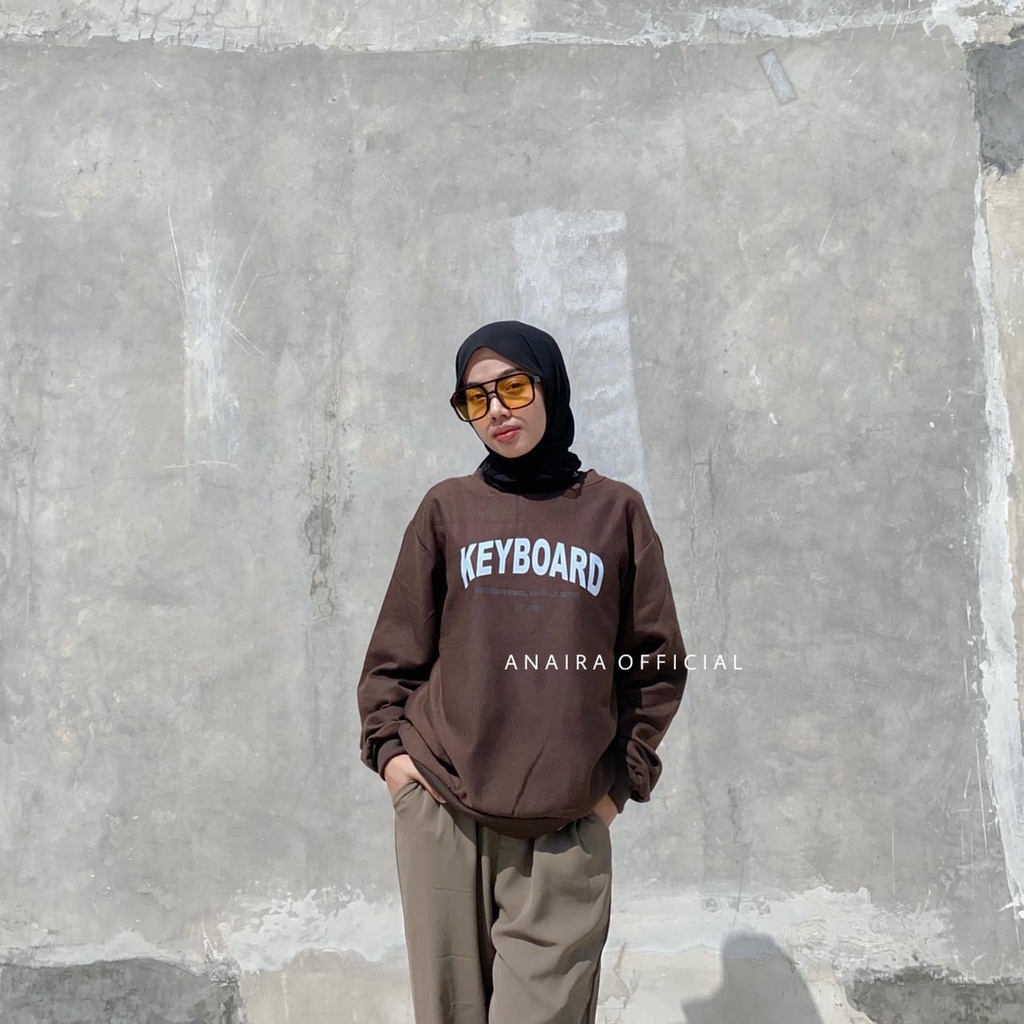 SWEATER WANITA KEYBOARD ANAIRAOFFICIAL