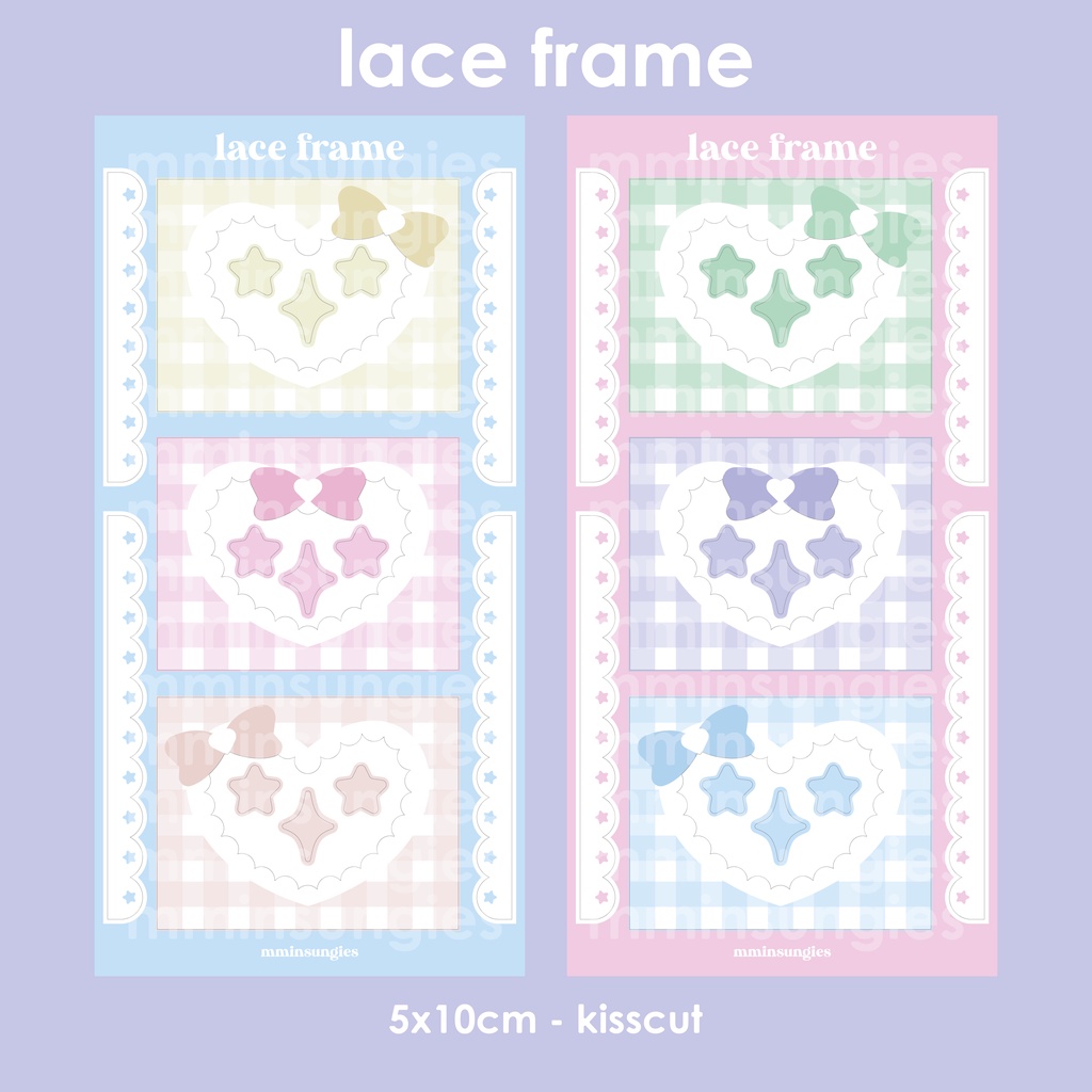 

LACE FRAME STICKER