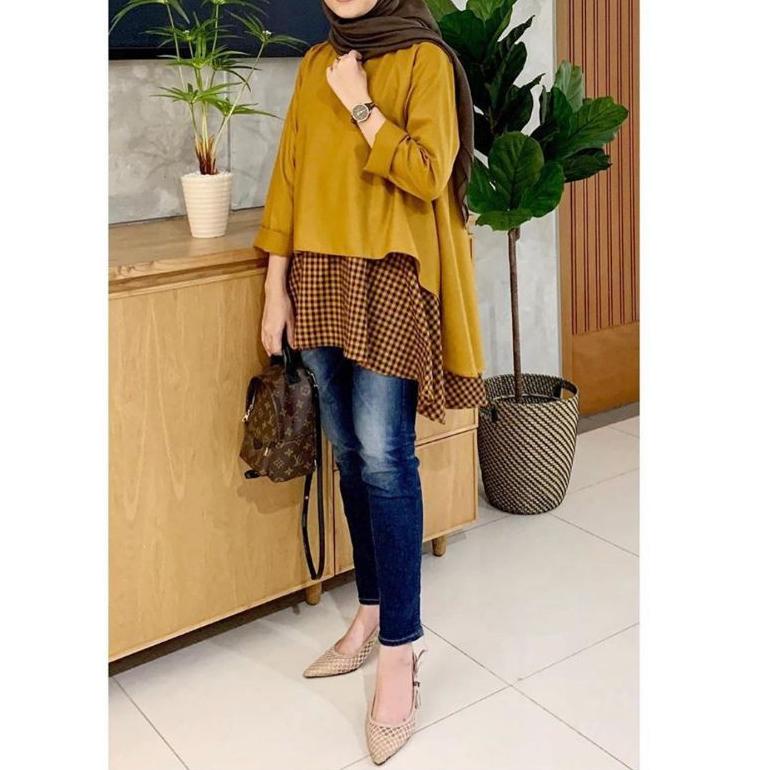 SUL.10Jn22ᴸ– RANIA BLOUSE / ILONA BUSUI SERIES / MAHARA NURSINGWEAR / MAHARA ID