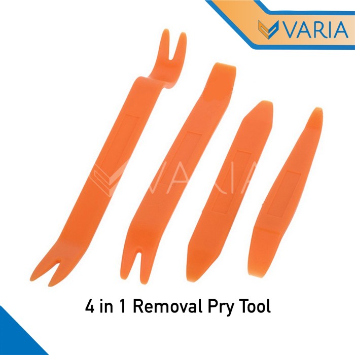 Car Removal Pry Tools 4 in 1 Pengungkit Cungkil Dashboard Panel Mobil