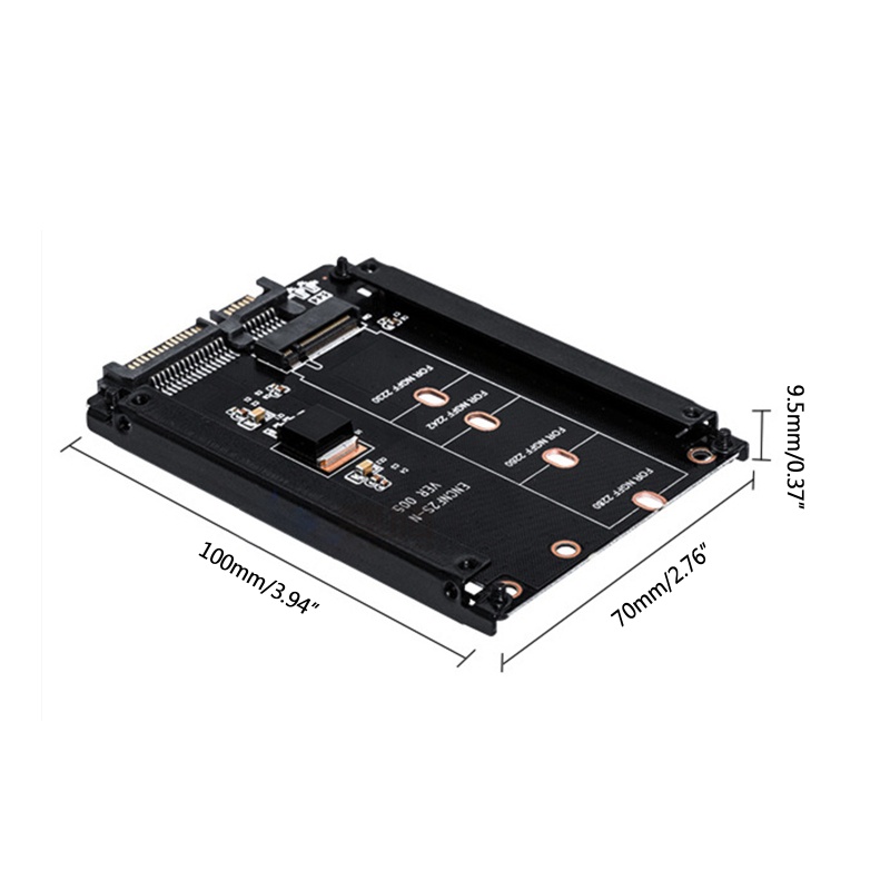 Btsg for M.2 NGFF to Adapter Card Untuk M.2 SSD Ke 2.5 &quot;III SSD Drives B-M Untuk Kunci 6Gb Adaptor Mendukung Untuk M.2