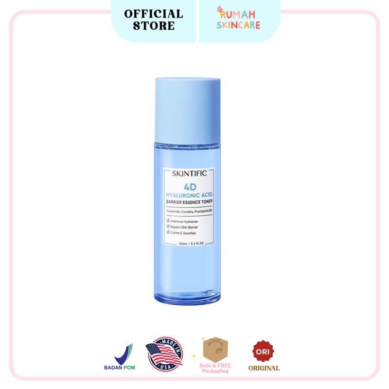 SKINTIFIC - 4D Hyaluronic Acid Barrier Essence Toner 100ml