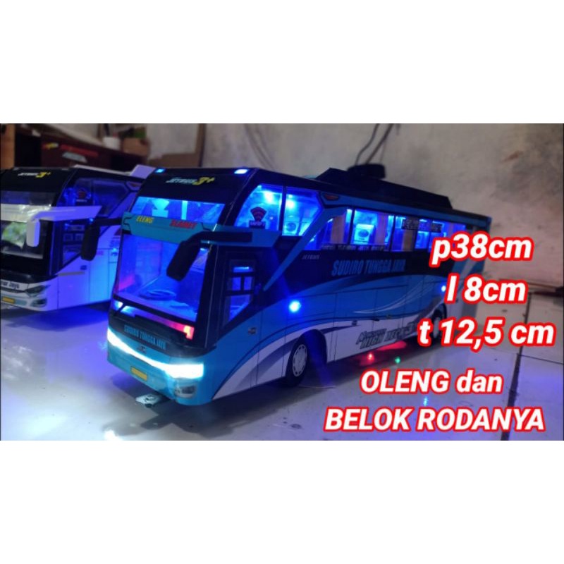 Miniatur Bis Murah Jumbo Oleng Bis Sudiro Tungga Jaya
