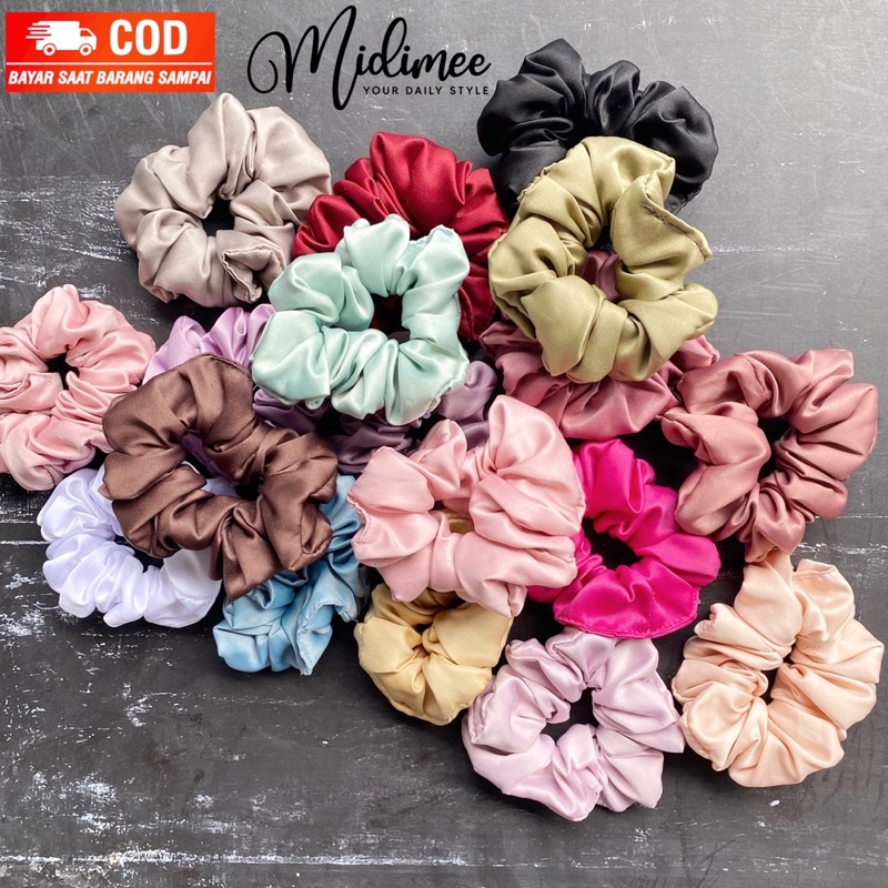 COD SCRUNCHIE SATIN PREMIUM FREE POUCH