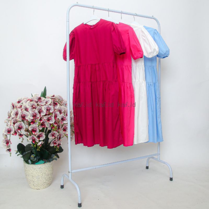 Dress Katun Casual Premium Dress Tunik Korean Style Trendy Best Seller