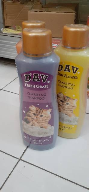 Shampoo Kucing Dav 600 mL Wangi Lembut