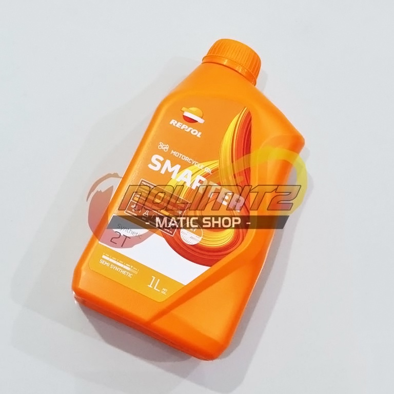 Oli Samping Motor 2 Tak Repsol Smarter 2T Semi Synthetic 1L