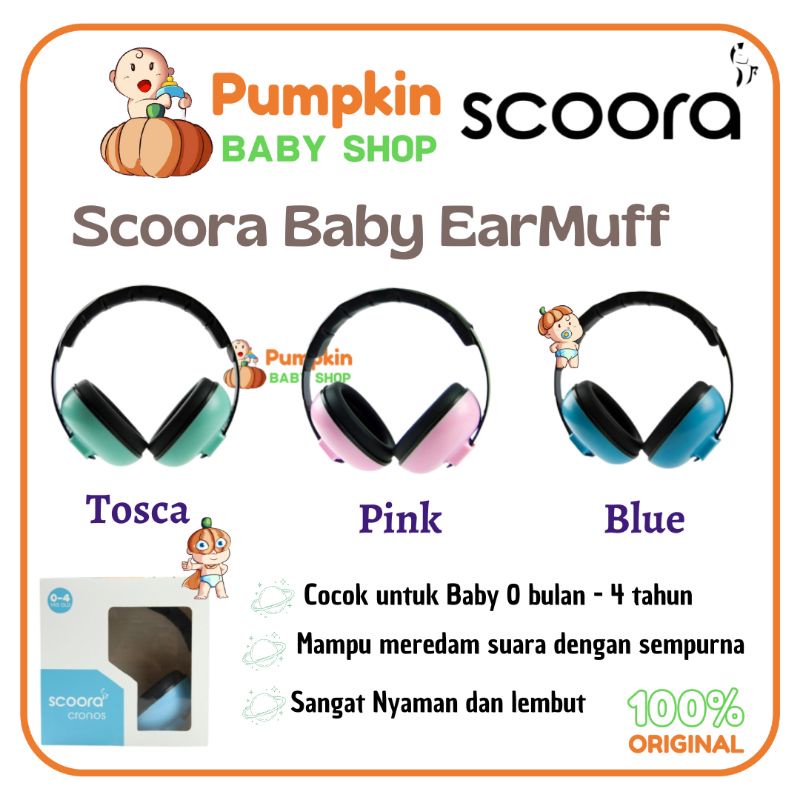 SCOORA Cronos Baby Earmuff Penutup Telinga Bayi Pelindung Telinga Bayi