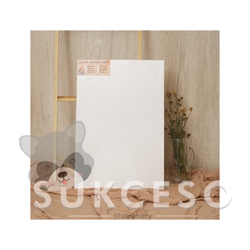 

SM Canvas Kanvas 40 x 60cm (Tipis) / Media Lukis Murah Berkualitas