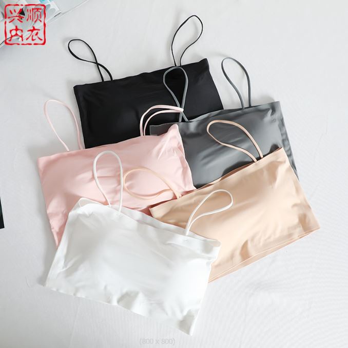 BV.ID BR734 BH BRA WANITA MODEL SEAMLESS BAHAN ICE SILK BH FASHION KOREA SEXY CANTIK IMPORT