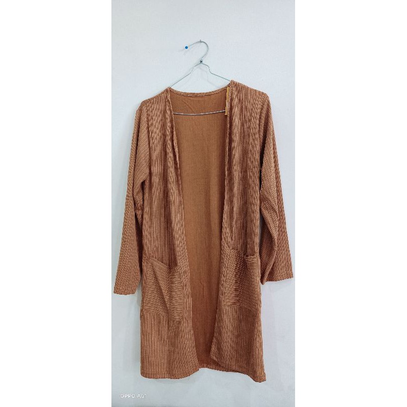 CARDIGAN OUTER SAKOLA SALUR HALUS TERBARU
