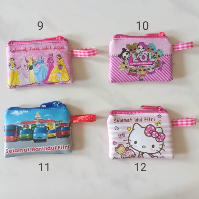 Mini Dompet Lebaran Dompet Idul Fitri Mini Pita Dompet Emas