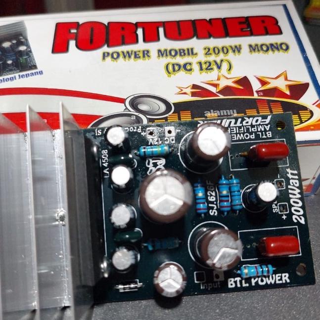Tren Kekinian.. kit power MOBIL 12V BTL 200 WATT FORTUNER