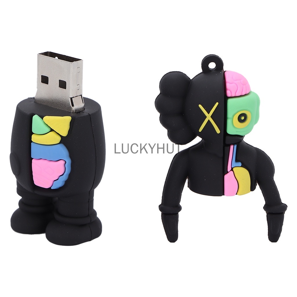 Usb Flash Drive Bentuk Beruang KAWS Kapasitas 64GB