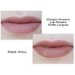 armani lip maestro 202 dolci
