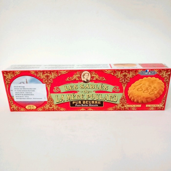 

LES SABLES PURE BUTTER BISCUITS 125 GR